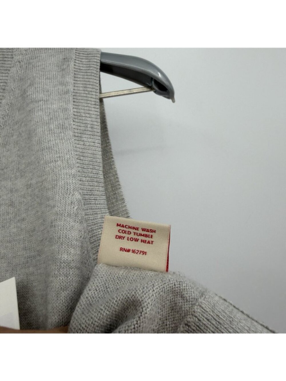 Kilte Collection Carrie Tank and Cardigan Sweater Matching Set Heather Grey 0/XS - Picture 14 of 15